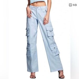 I.AM.GIA Jayda Light Blue Cargo Pants